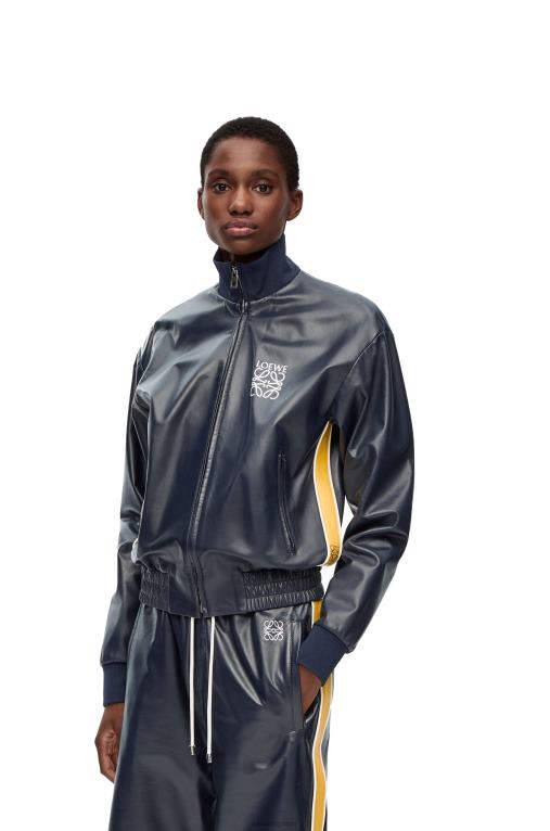 Loewe яке от напа F84B81121 Жени морско/жълто