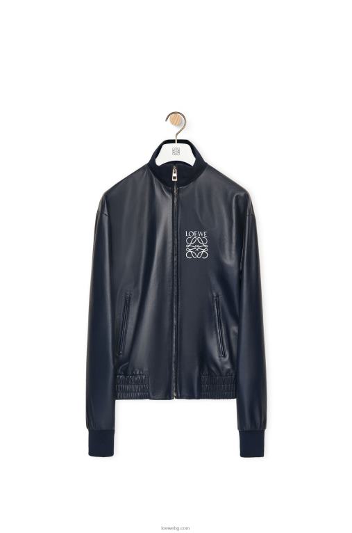 Loewe яке от напа F84B81121 Жени морско/жълто