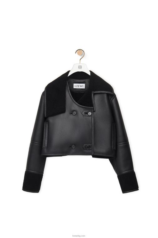 Loewe деконструирано яке от стригана F84B81131 Жени черен