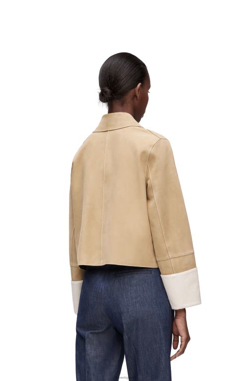 Loewe яке от велур F84B81135 Жени злато