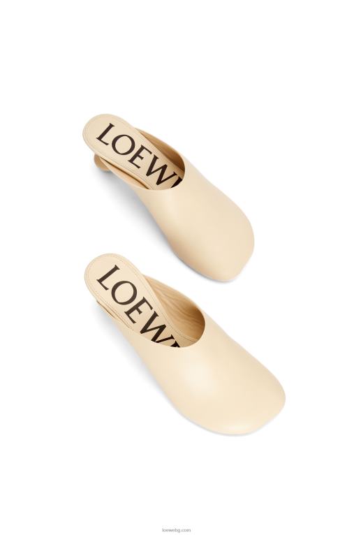 Loewe играчка муле в козя кожа F84B8725 Жени овесено мляко