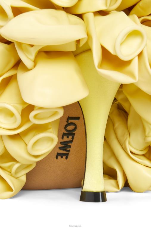 Loewe комична помпа за балони от сатен F84B8735 Жени среден коректор