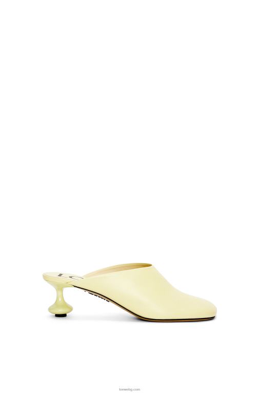 Loewe играчка муле в козя кожа F84B8736 Жени избледняла акация