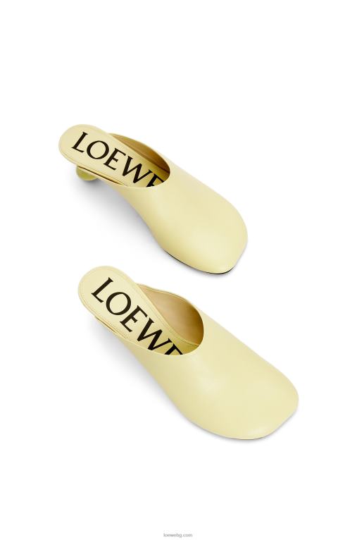 Loewe играчка муле в козя кожа F84B8736 Жени избледняла акация