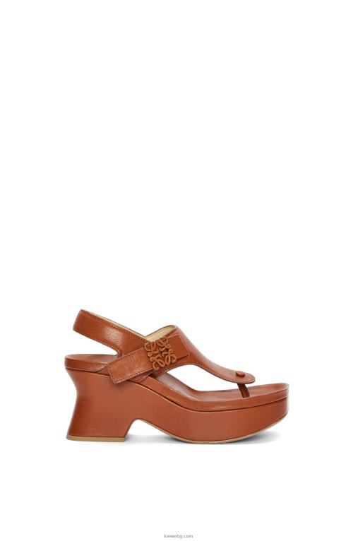 Loewe ease flatform в агнешка кожа F84B8682 Жени тен