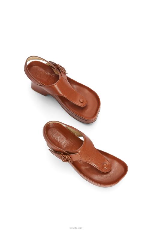 Loewe ease flatform в агнешка кожа F84B8682 Жени тен