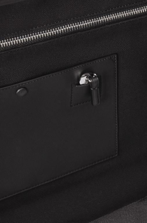 Loewe чанта amazona 44 от анаграм жакард и телешка кожа F84B8148 мъже антрацит/черен