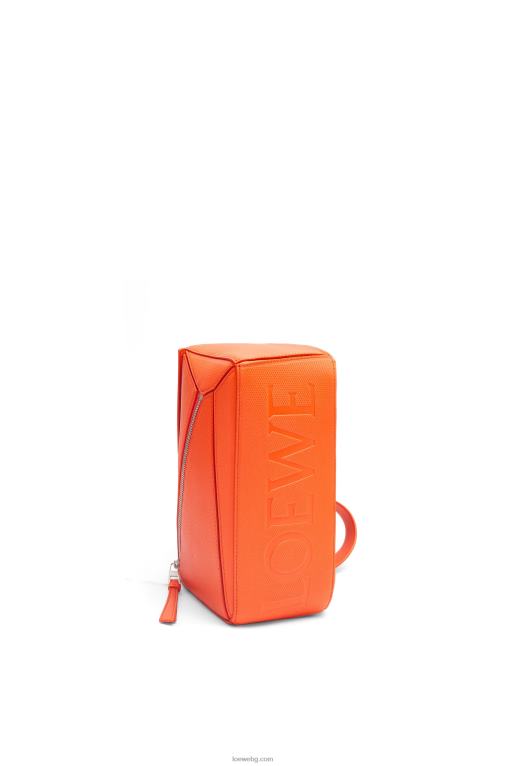 Loewe малка чанта-пъзел от диамантена телешка кожа F84B8568 мъже оранжево